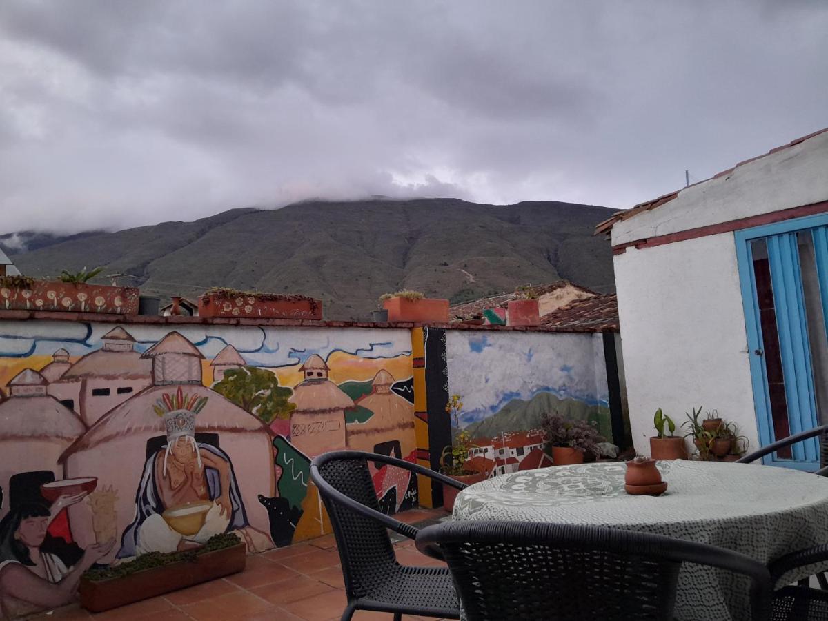 Alegria Hostel Villa de Leyva Exteriér fotografie