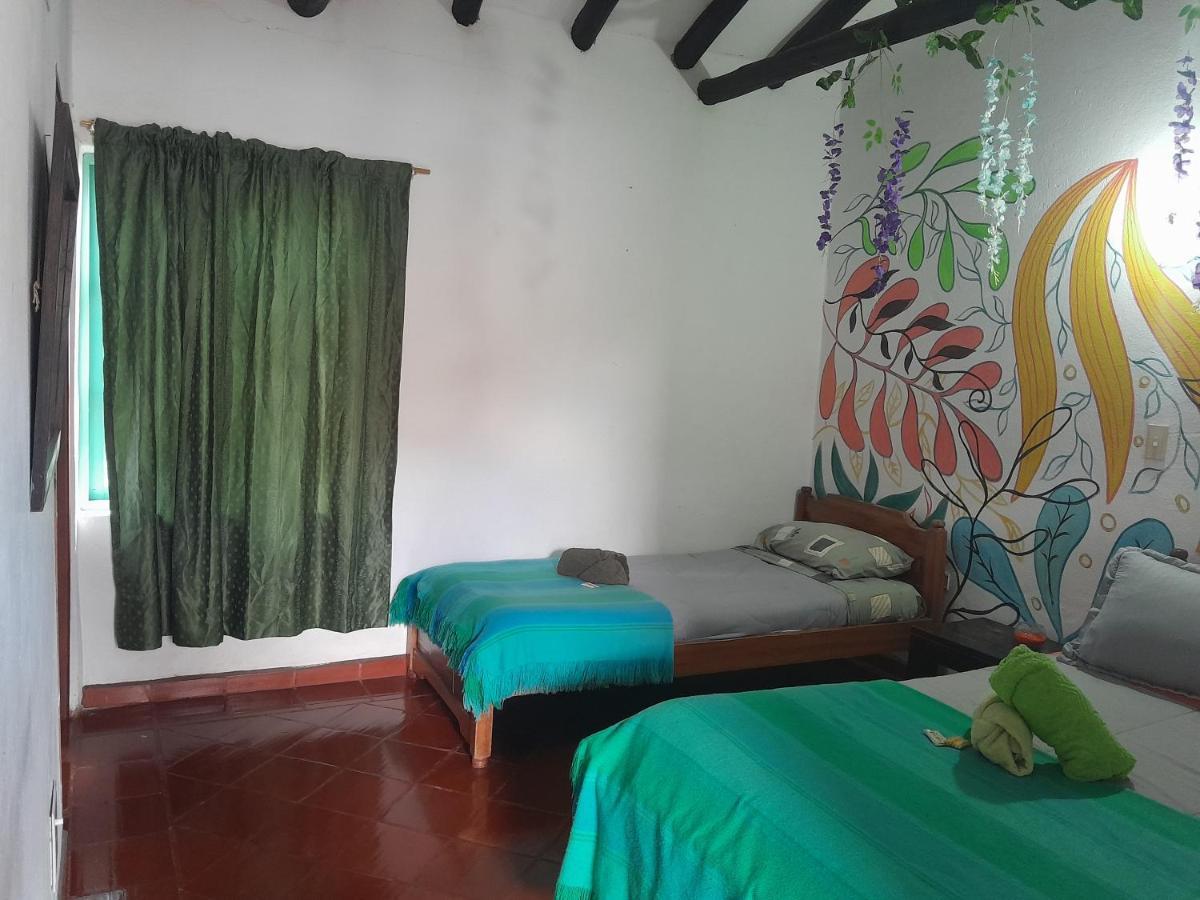 Alegria Hostel Villa de Leyva Exteriér fotografie