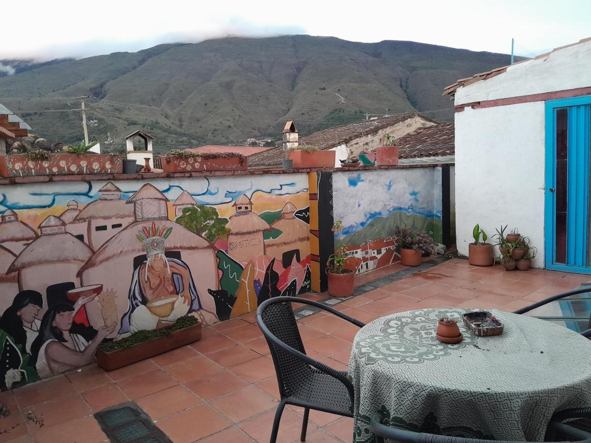 Alegria Hostel Villa de Leyva Exteriér fotografie