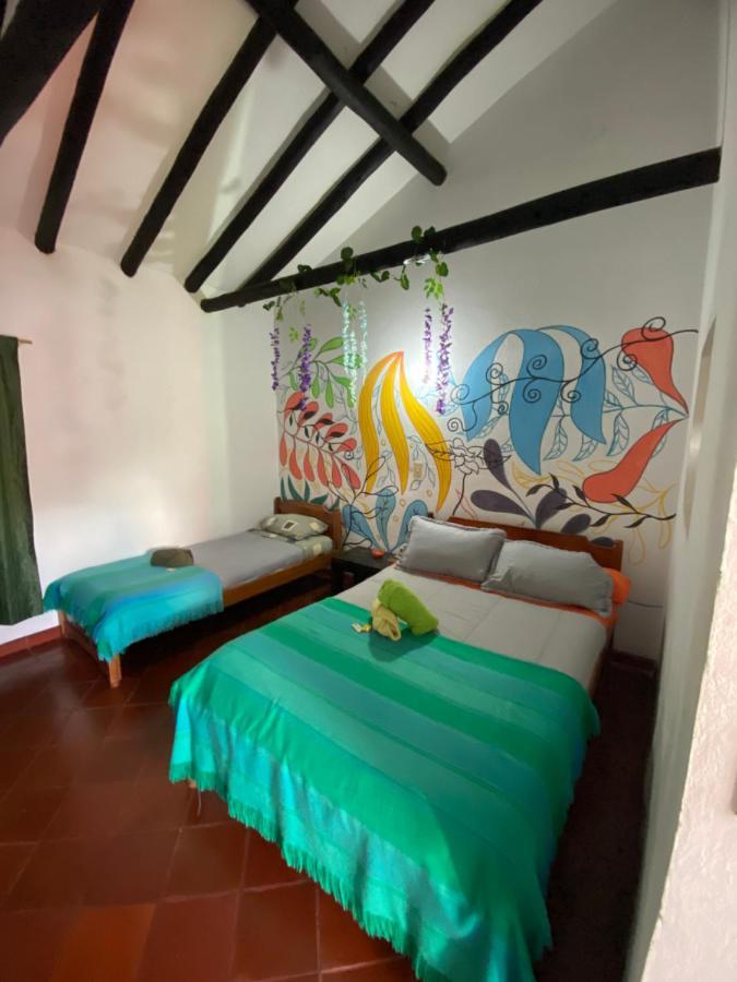Alegria Hostel Villa de Leyva Exteriér fotografie
